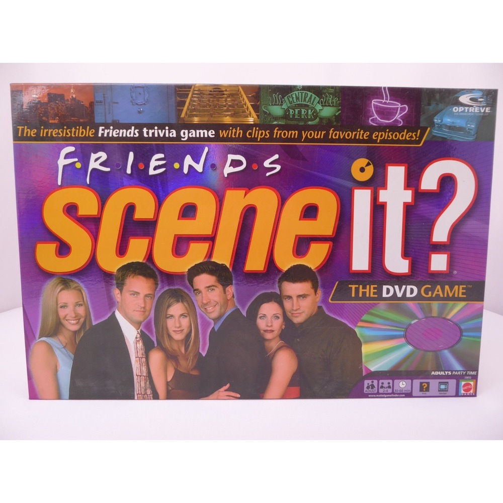 Mattel Games Friends TV Show Scene It? The DVD Game Complete